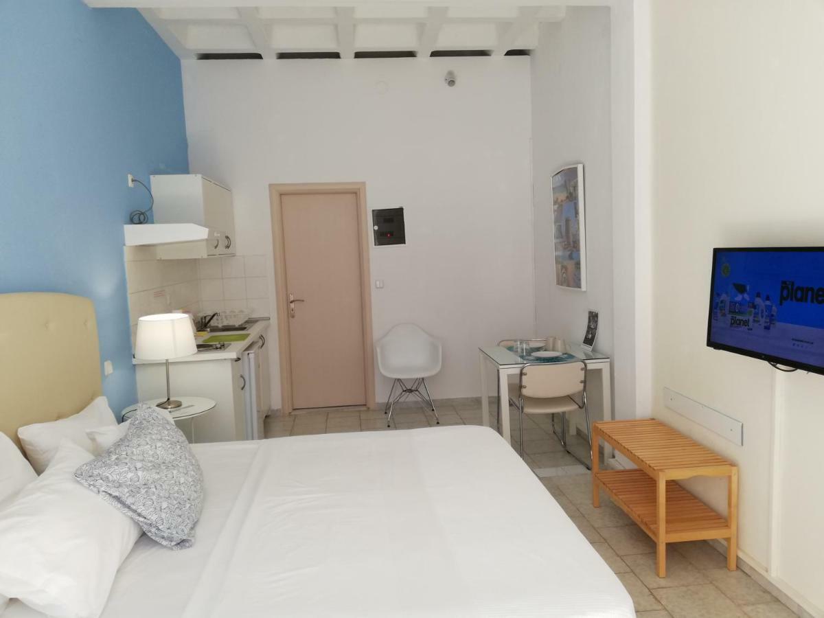 Homely Studios Chios Town Ruang foto